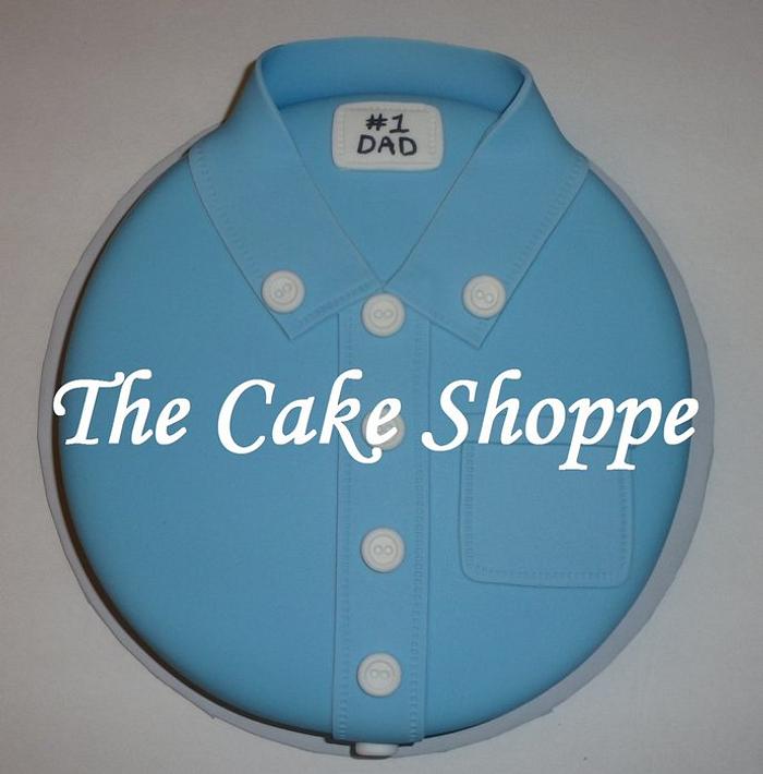 Father's Day shirt cake
