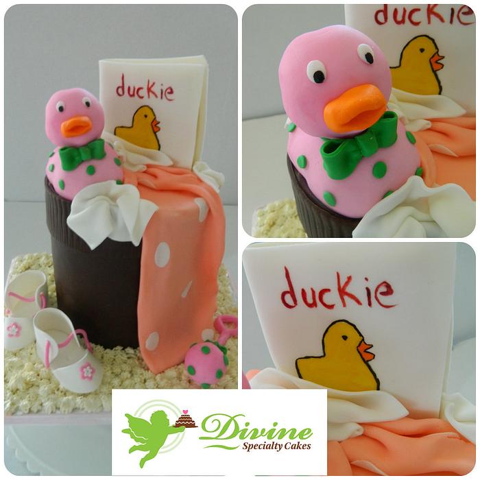 Duckie theme baby shower