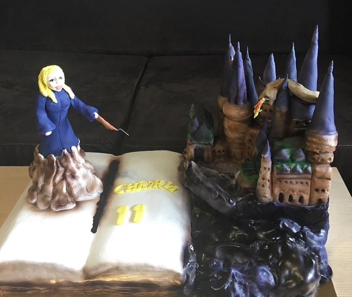 Harry Potter cake for sweet girl 