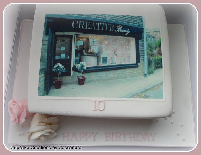 Creative Beauty's 10th Birthday Cake 
