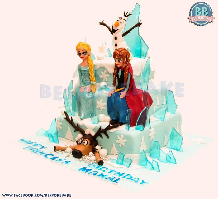 Frozen themed Cake