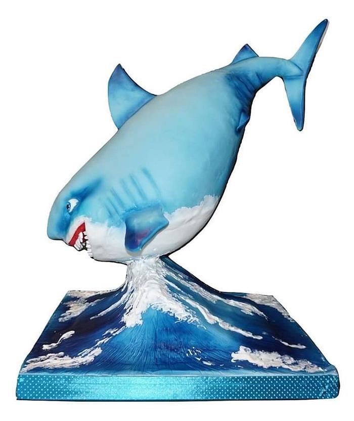 3D Shark cake