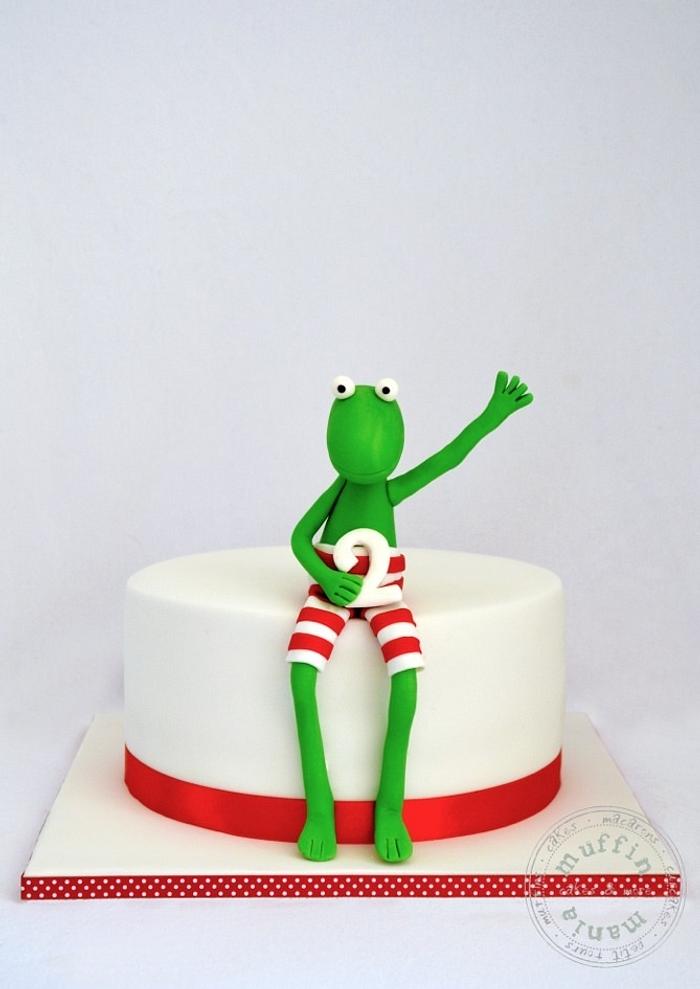 Frog cake 