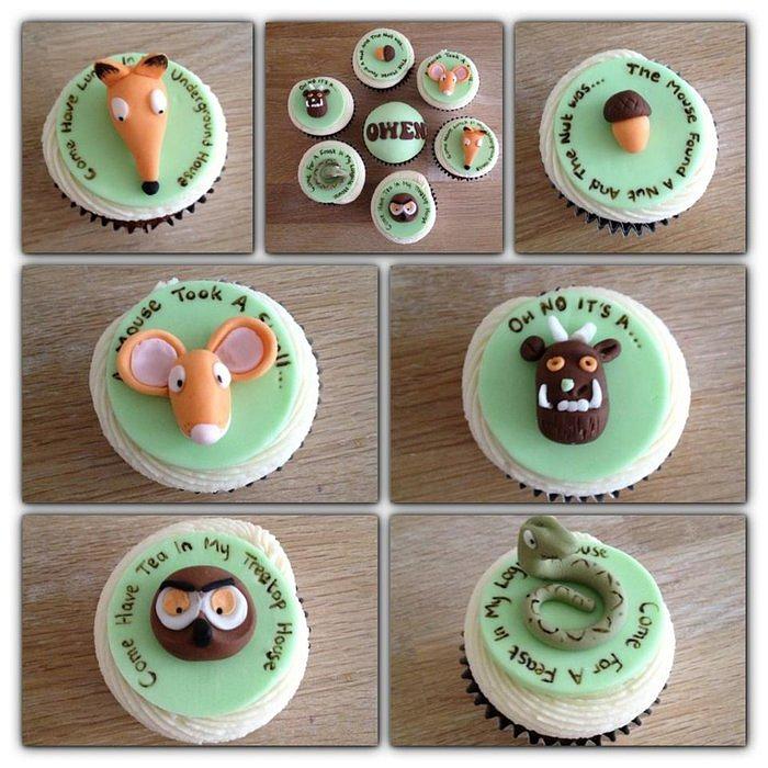 Gruffalo cupcakes