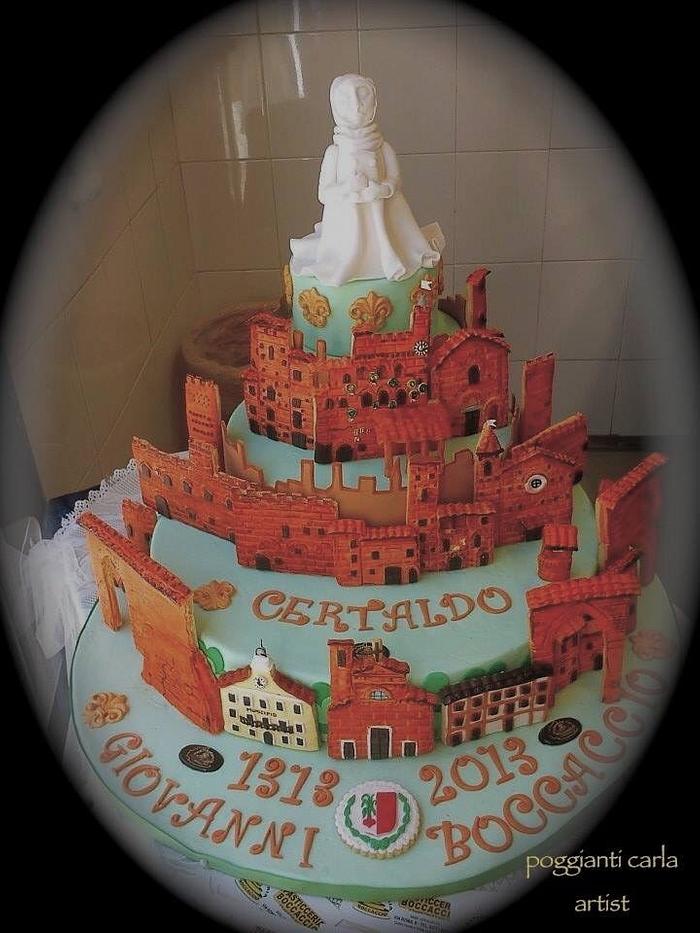 Boccaccio's anniversary cake