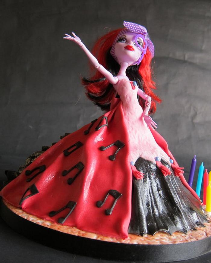 Monster High Doll Cakes