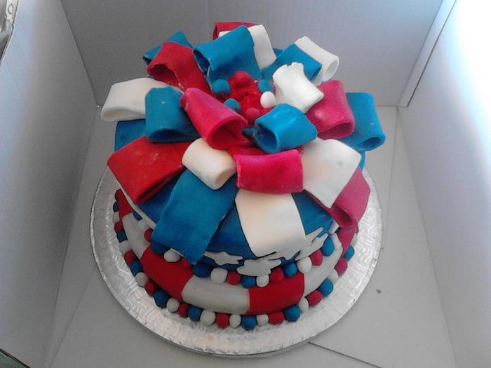 Fourth of July cake