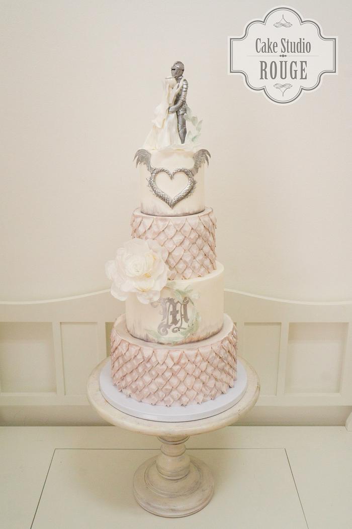 Fantasy wedding cake