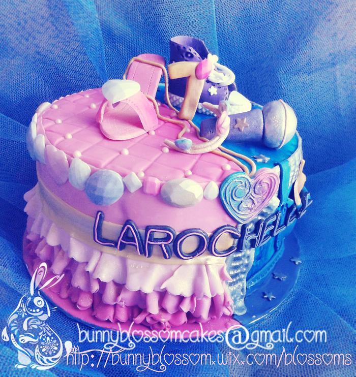 Barbie Rock'n royals cake