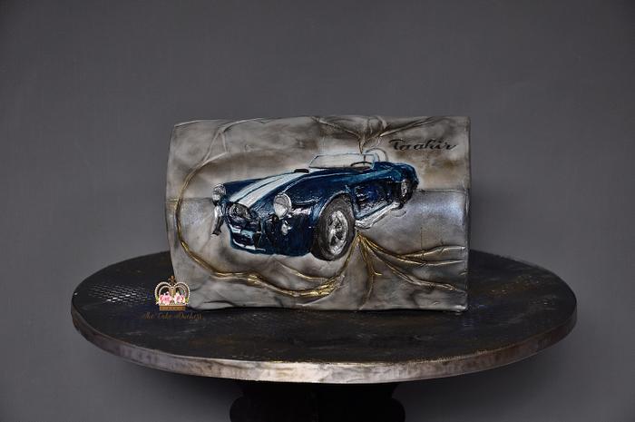 Painted Car Cake