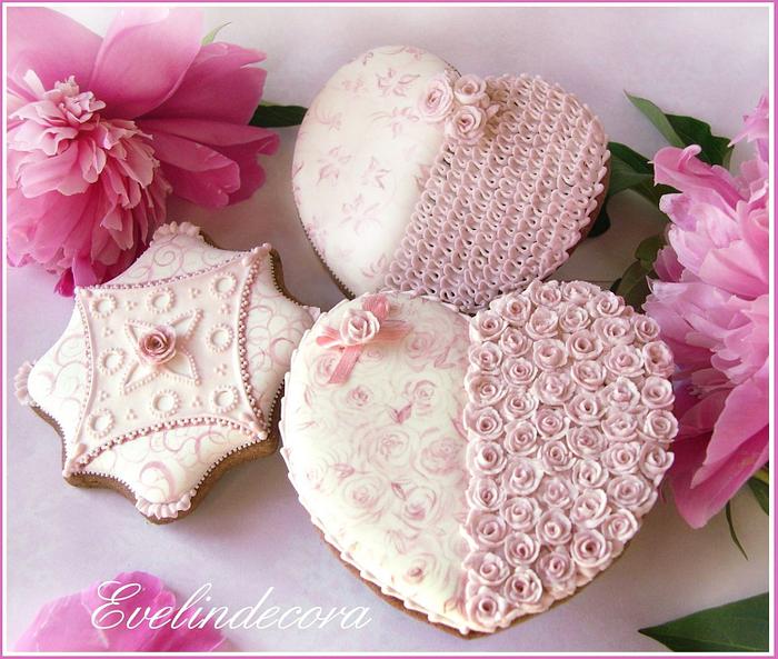 Romantic cookies 💗