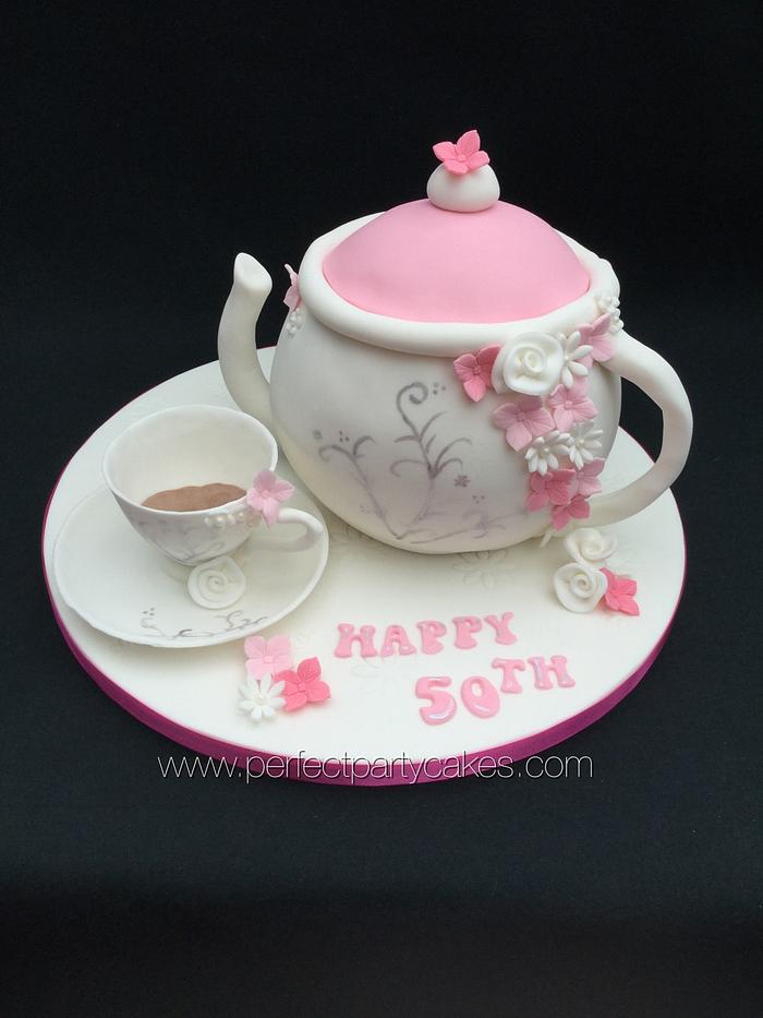 Teapot & Saucer cake