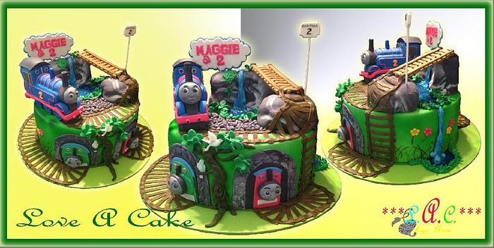 Thomas and Friends-themed Birthday Cake