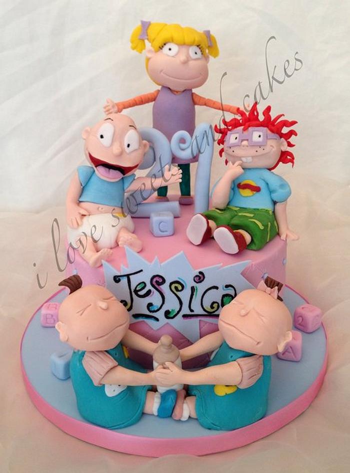 Rugrats 21st Birthday Cake - Decorated Cake by Vicki - CakesDecor