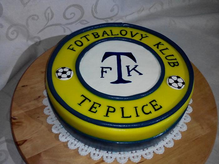 FK Teplice cake