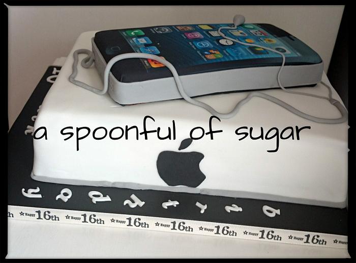 iphone cake 
