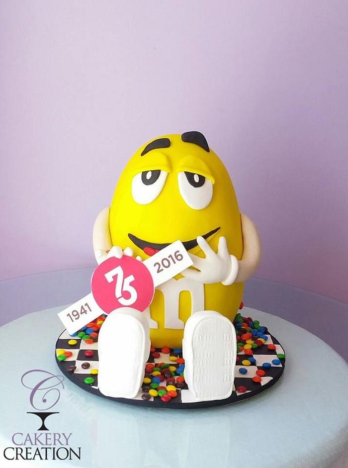 3D M&M cake for Mars Corp
