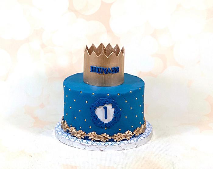 5 Off] Order 'Prince Theme Birthday Cake (2 Tier)' Online | Urgent Delivery  Across London // Sugaholics™