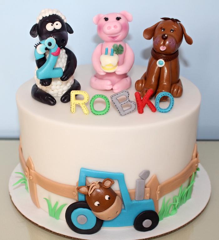 Animals cake