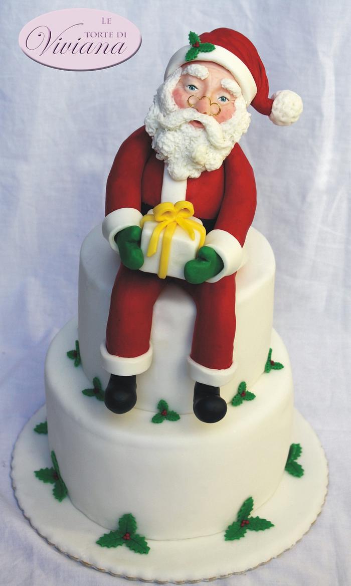 Santa Claus cake