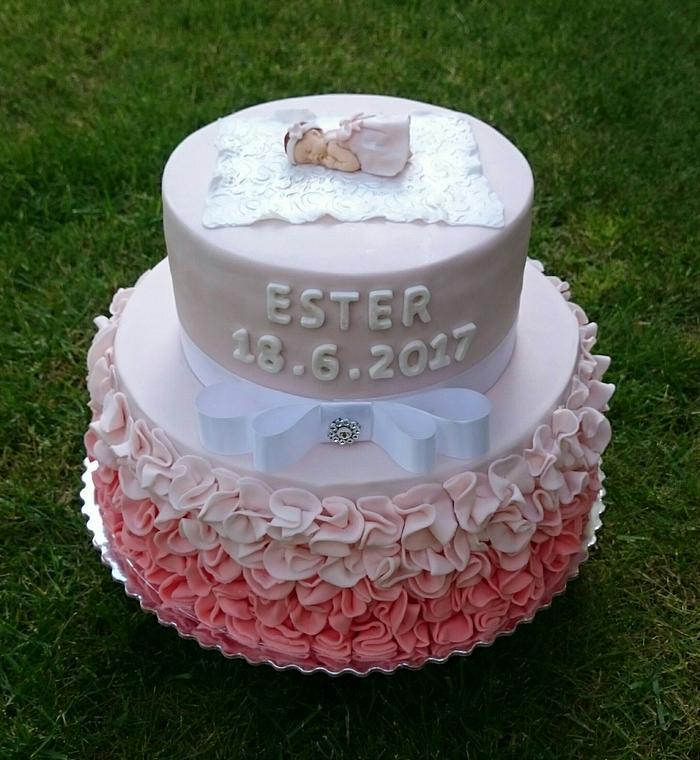 Christening Cake