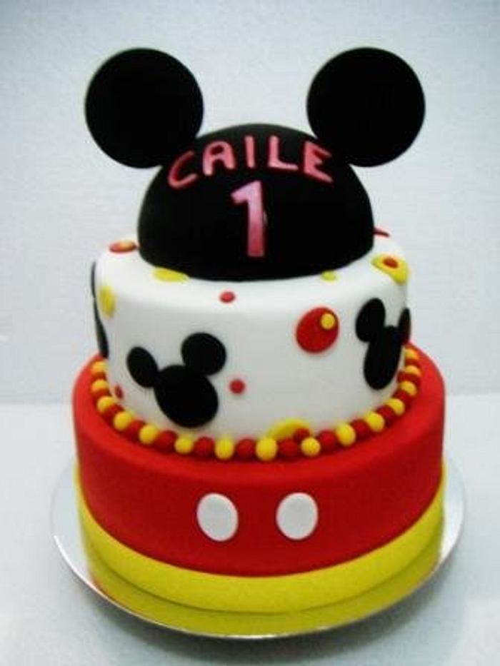 Mickey Mouse themed Cake