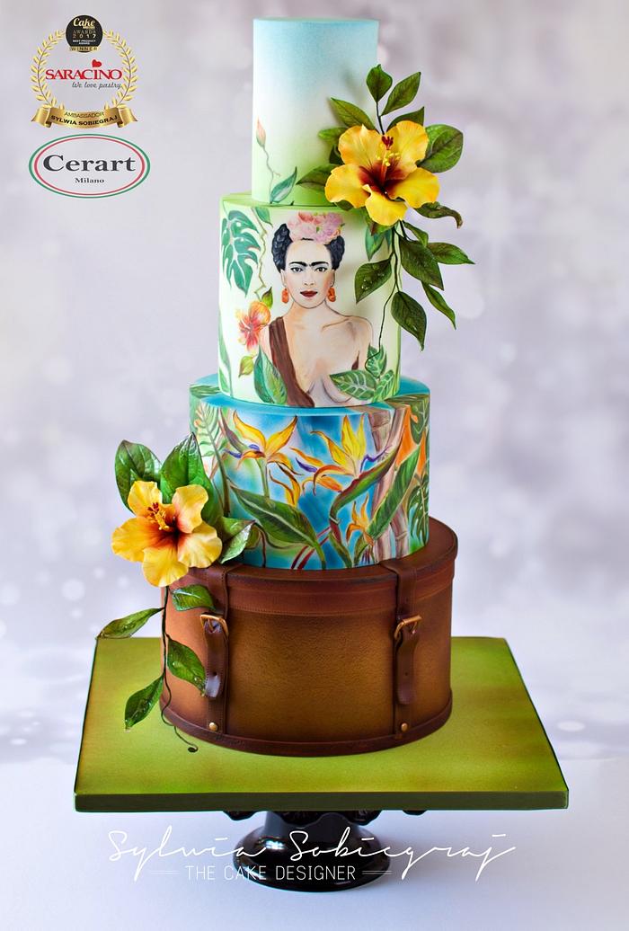 Frida Kahlo Wedding Cake