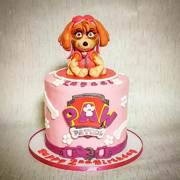 Paw Patrol cake🐺 - Decorated Cake by The Custom Piece of - CakesDecor