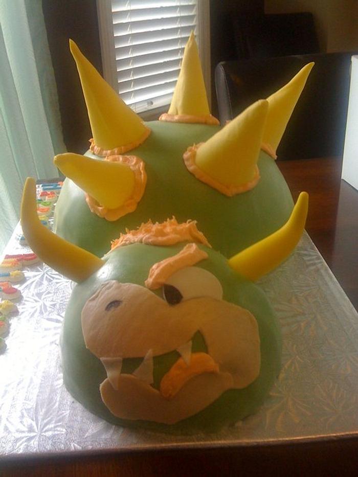 Mario/Bowzer cake