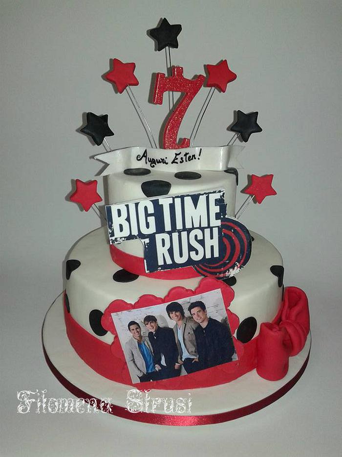 Big Time Rush cake