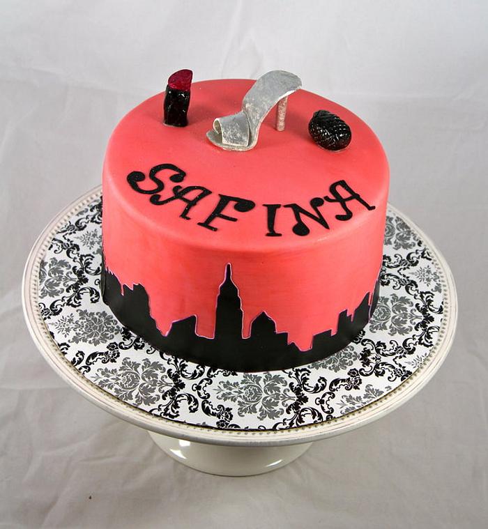 Sex and the city birthday cake