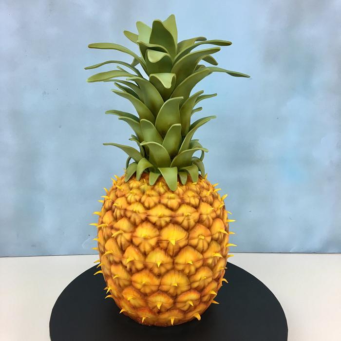 3D Pineapple cake
