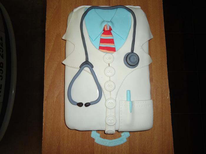 Doctor's birthday cake