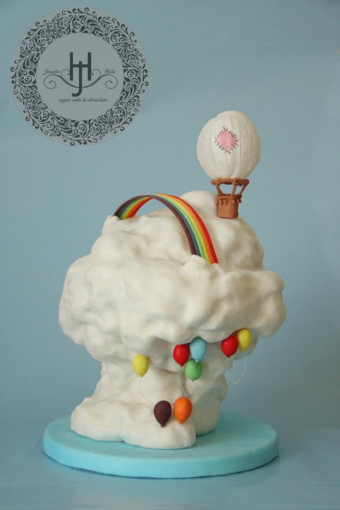 3D Cloud cake