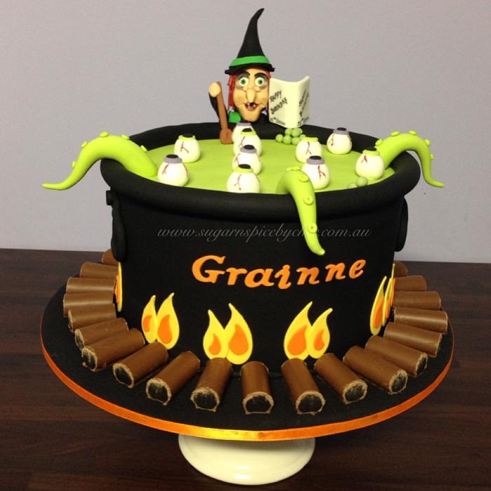 Witch Birthday Cake