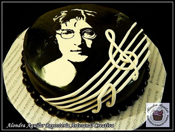 John Lennon Cake
