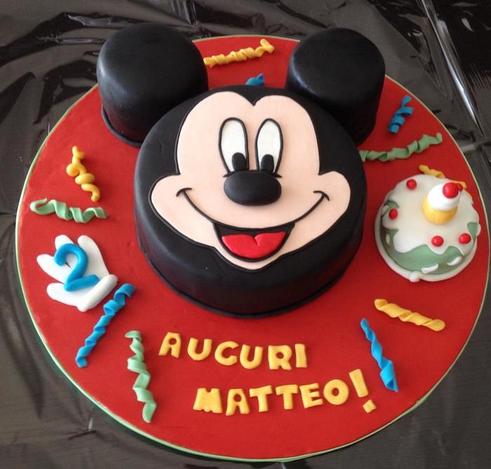 Mickey Mouse cake