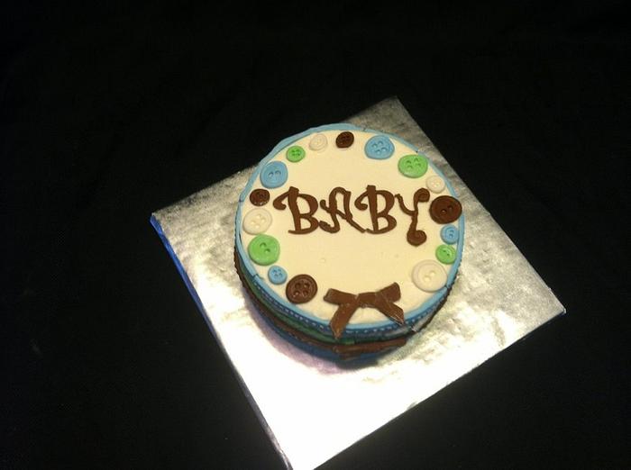 New baby cake