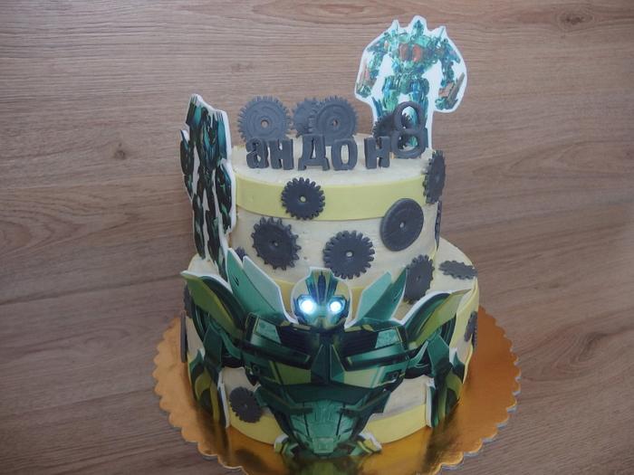 Transformers cake