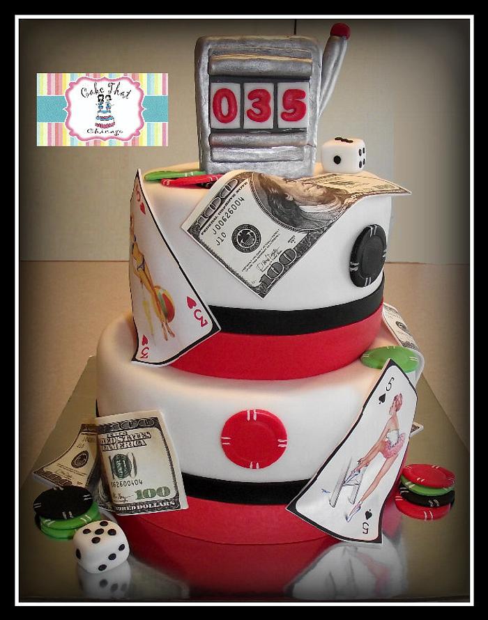 Slot Machine 3D Birthday Cake Singapore | The Sensational Cakes