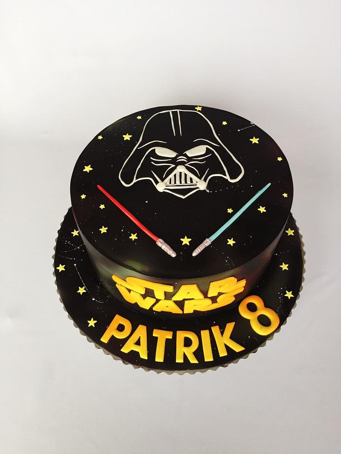 Star wars birthday cake 