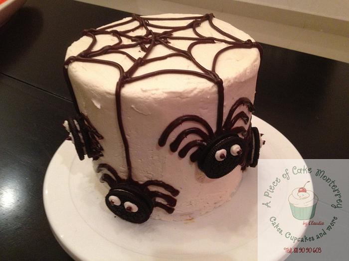 little spiders cake