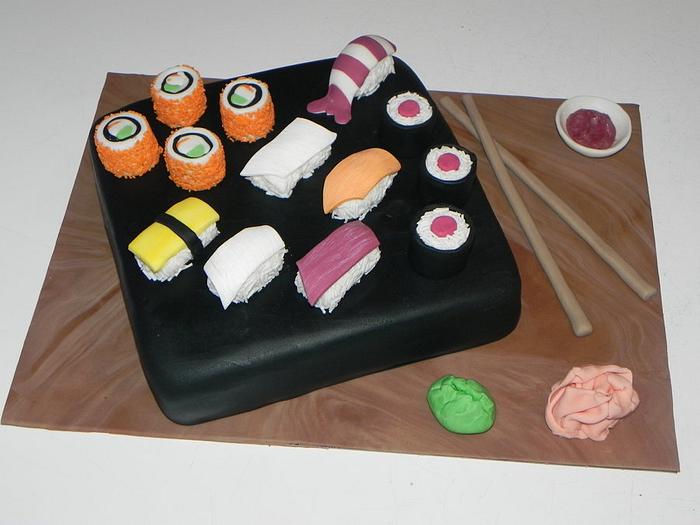 cake sushi 