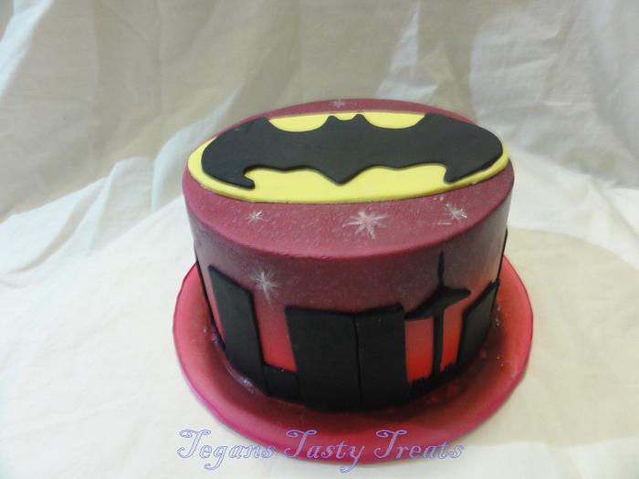 Bat girl cake