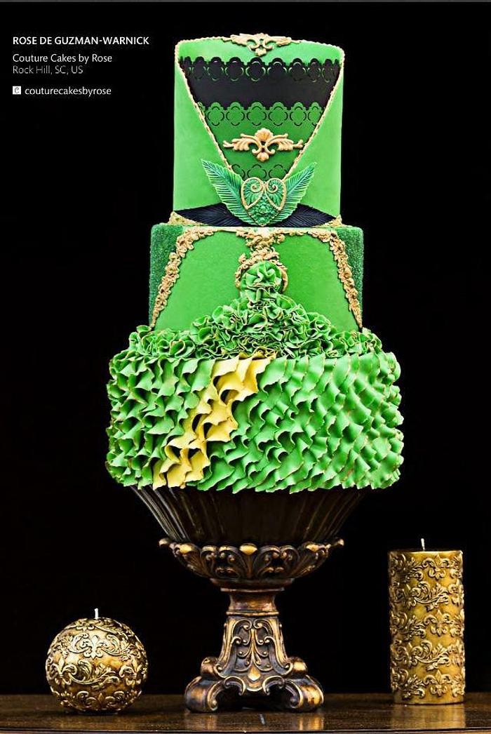 "Georges Chakra" inspired Fashion Cake 