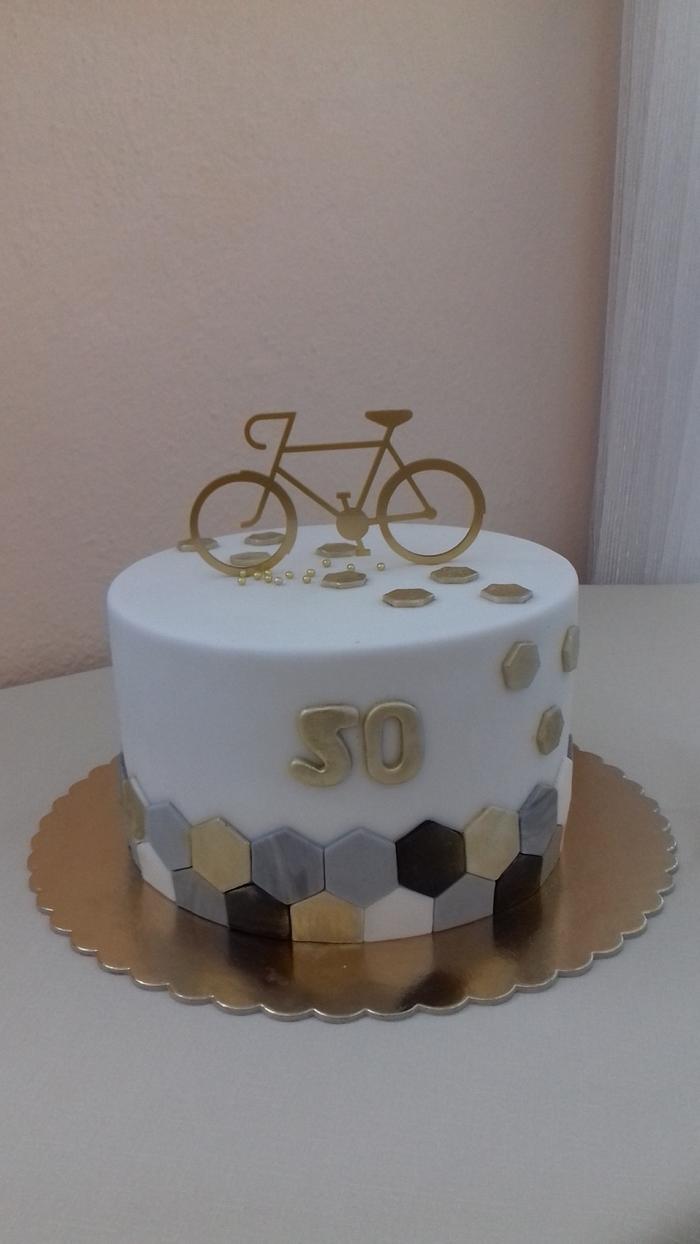 Bike cake