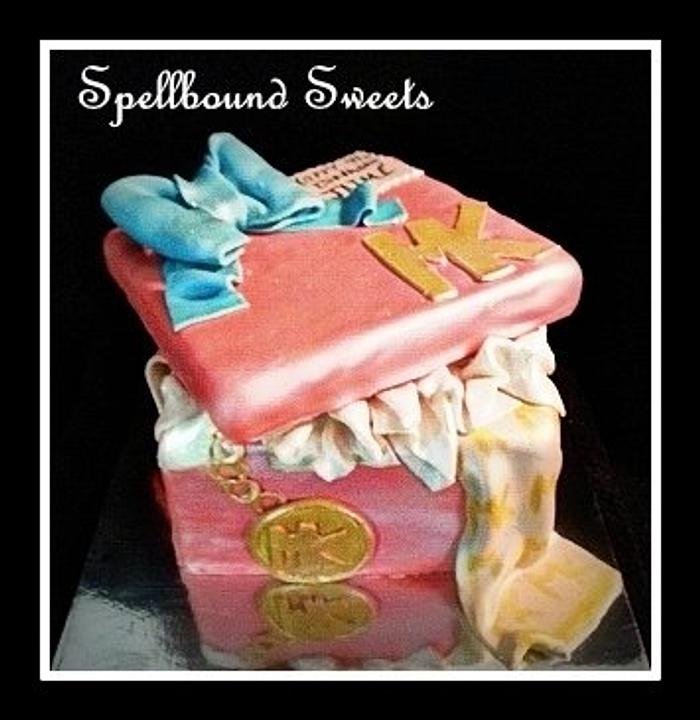 Michael Kors Gift Box Cake