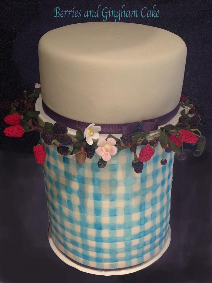 Gingham and Berries Wedding 