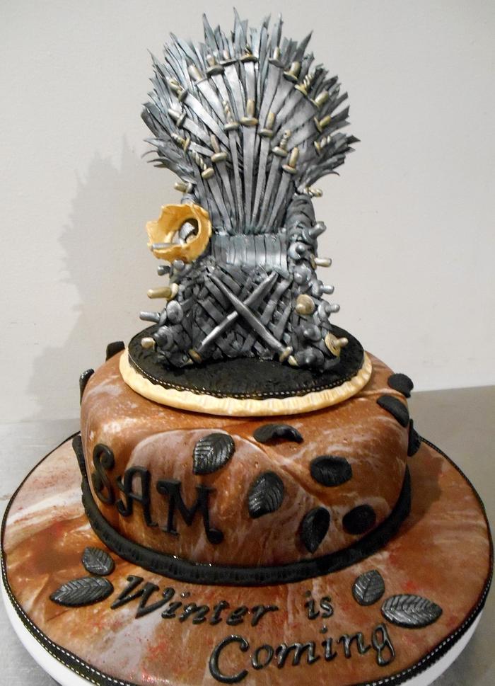 Winter is coming...  G.O.T. cake