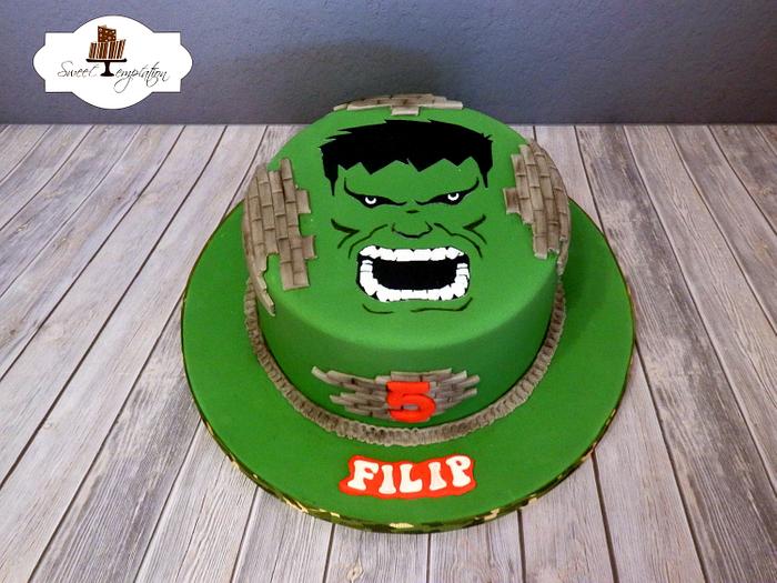 hulk cake